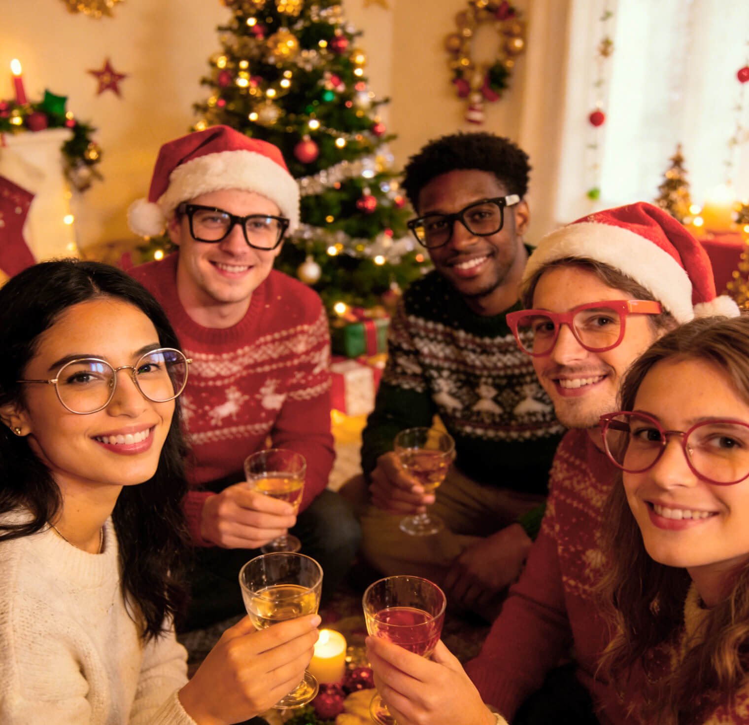 Celebrate the Holidays with Christmas Eyeglasses