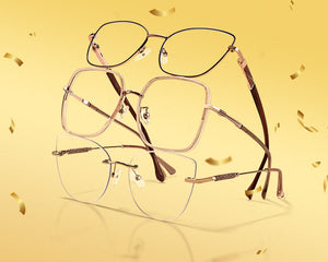 Gold Eyeglasses EYDOLOGY