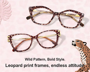 Eydology Leopard Eyeglasses collection