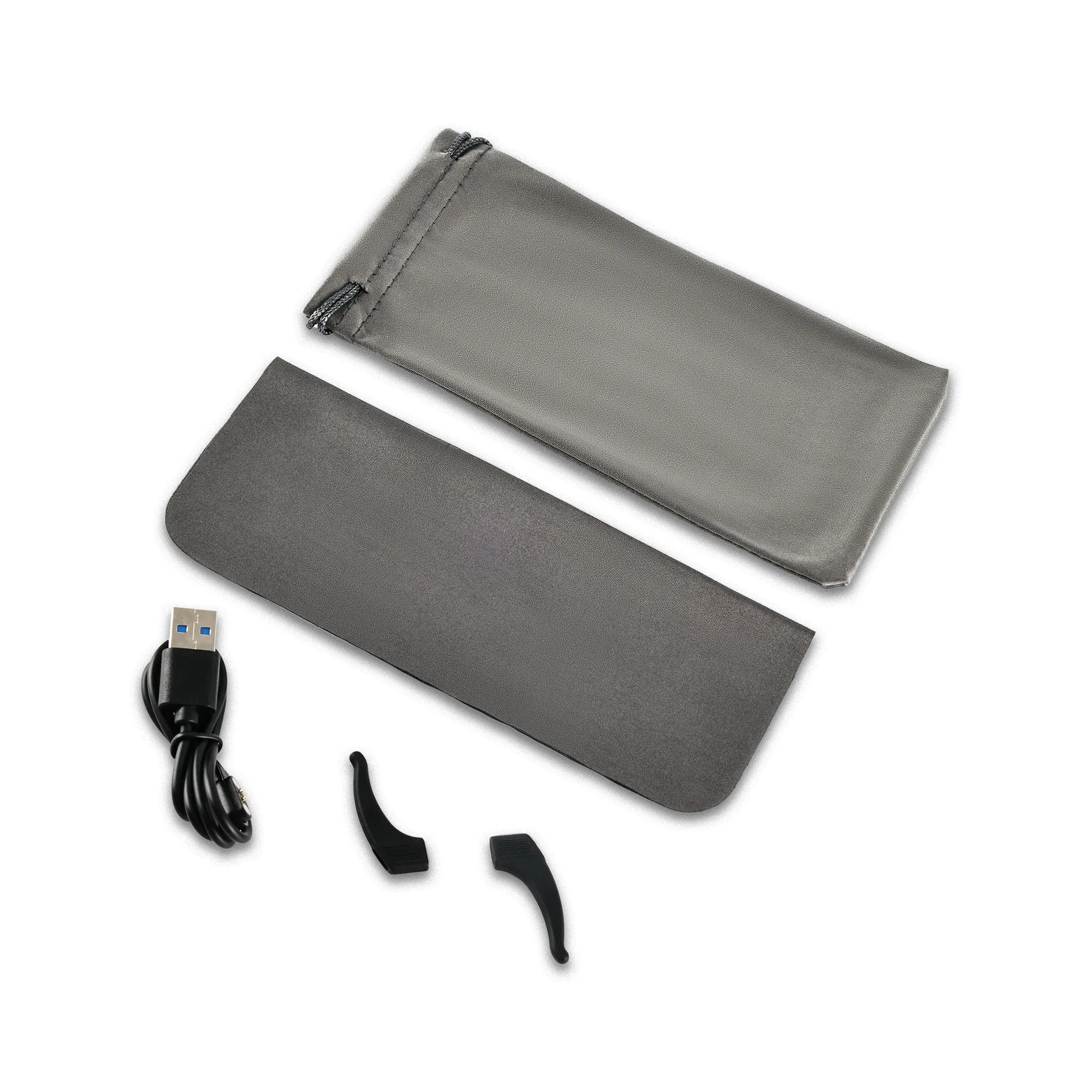 EYDOLOGY AI Smart Glass 01 Packaging and Charger