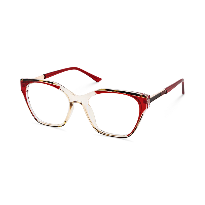 Eydology Briella Red Women's Cat Eye Glasses 3
