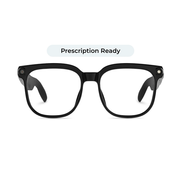 AI Smart Glasses with Camera and Bluetooth, Prescription Audio