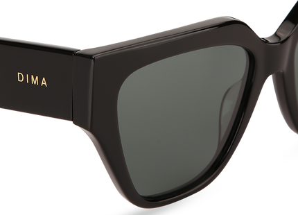 Eydology Edith Black Frame G15 Lens Glasses 4