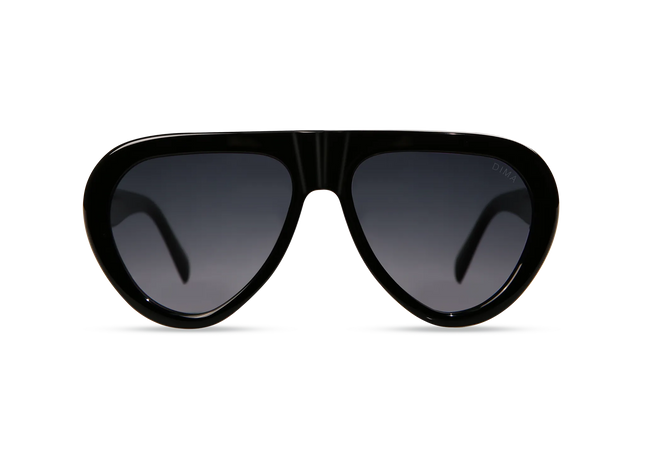 Aggie black frame blue gradient lens 1