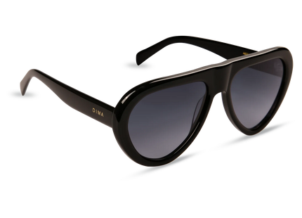 Aggie black frame blue gradient lens 2