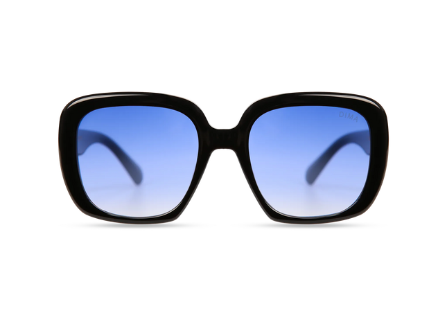 Amelia black frame blue gradient lens 1