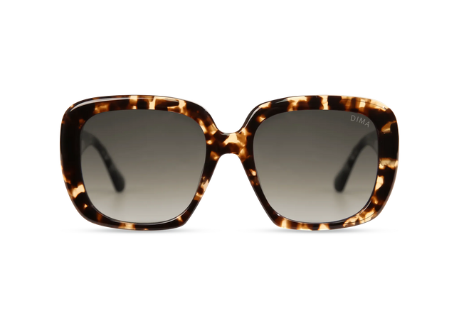 Amelia blonde tortoise frame grey gradient lens 1