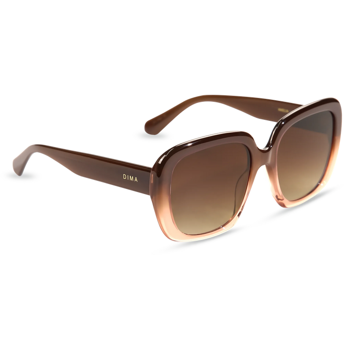 Amelia milky brown gradient frame brown gradient lens 3