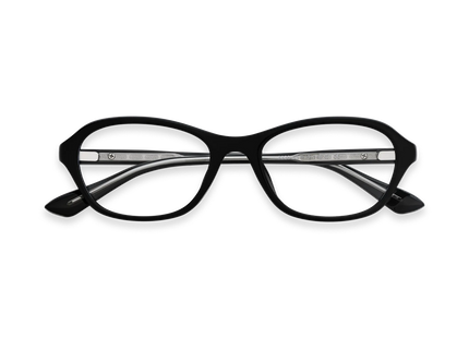Aspen Black Round Glasses 1