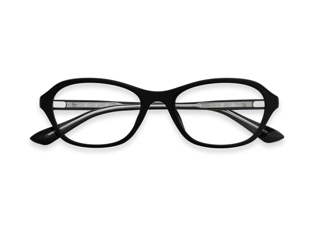 Aspen Black Round Glasses 1