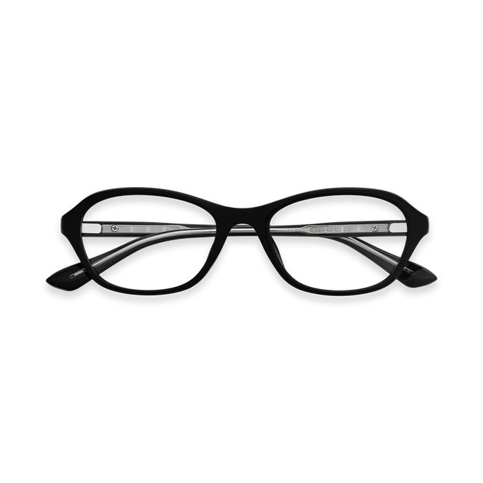 Aspen Black Round Glasses 1