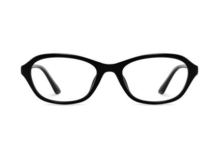Aspen Black Round Glasses 2