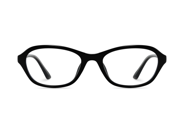 Aspen Black Round Glasses 2