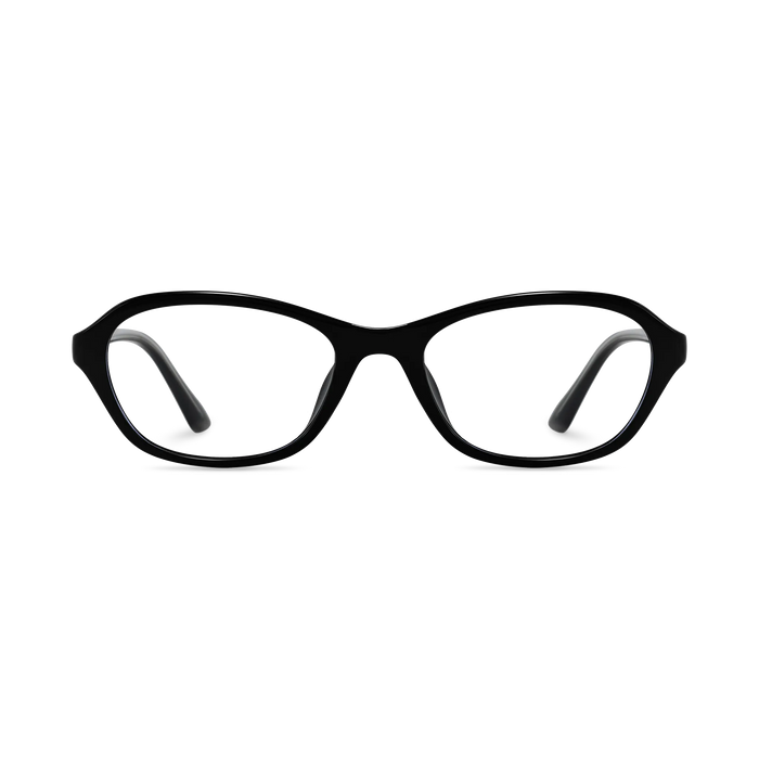 Aspen Black Round Glasses 2