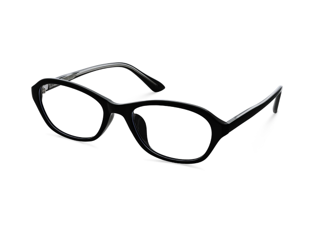 Aspen Black Round Glasses 3
