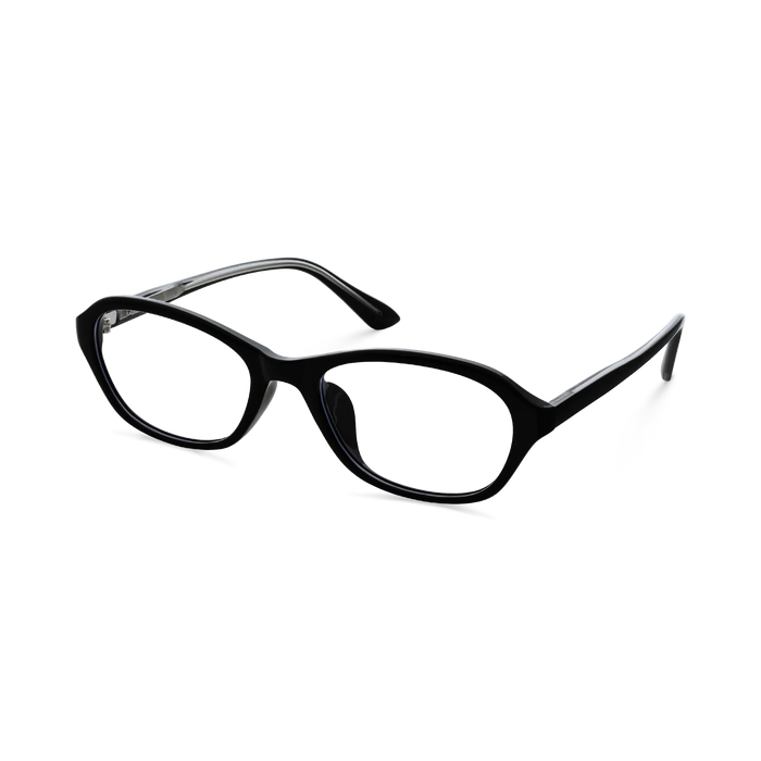 Aspen Black Round Glasses 3