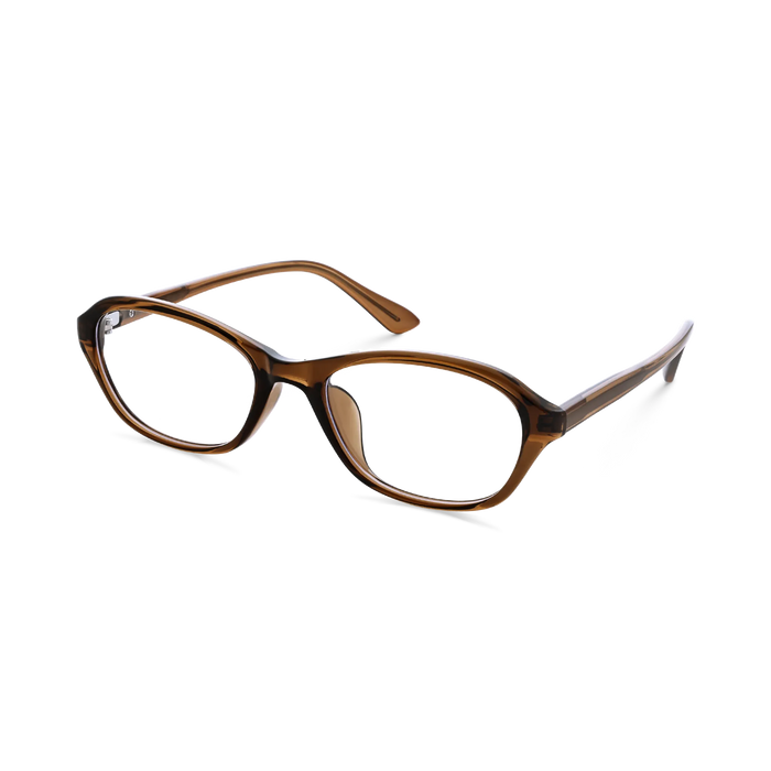 Aspen Dark Brown Round Glasses 3