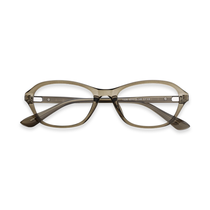 Aspen Green Round Glasses 1
