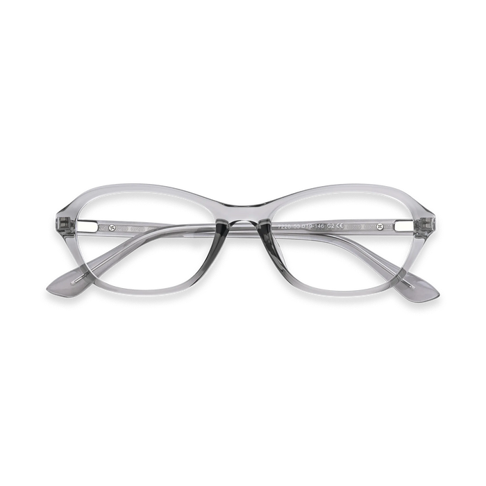 Aspen Grey Round Glasses 1