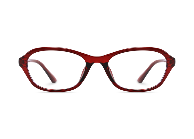 Aspen Red Round Glasses 2