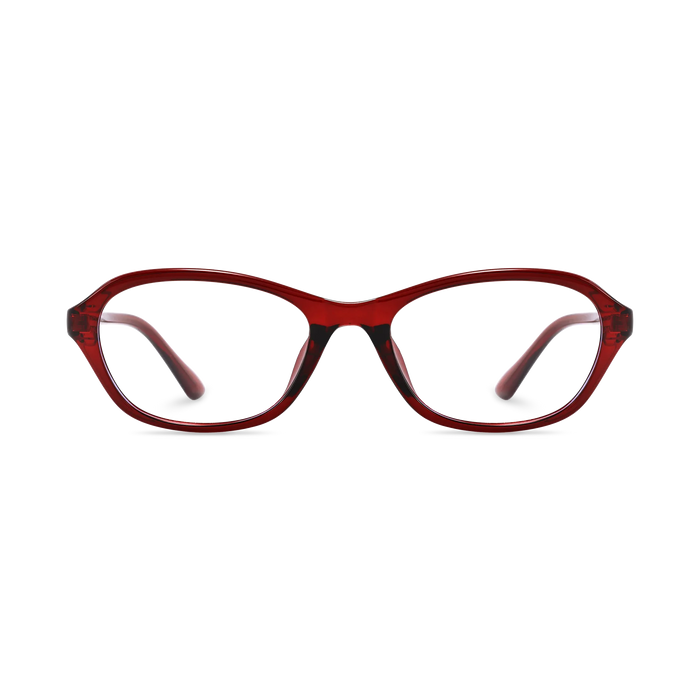 Aspen Red Round Glasses 2