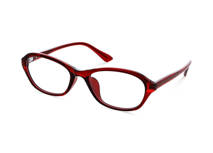 Aspen Red Round Glasses 3