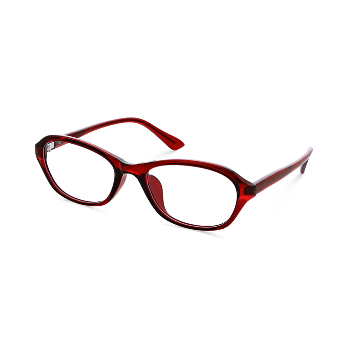Aspen Red Round Glasses 3