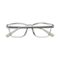 Baker Crystal Grey Square Kids Glasses 1