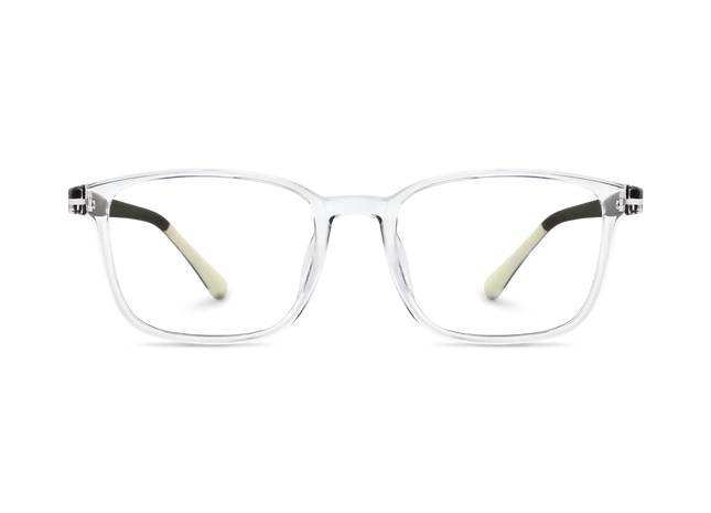 Baker Crystal Grey Square Kids Glasses 2