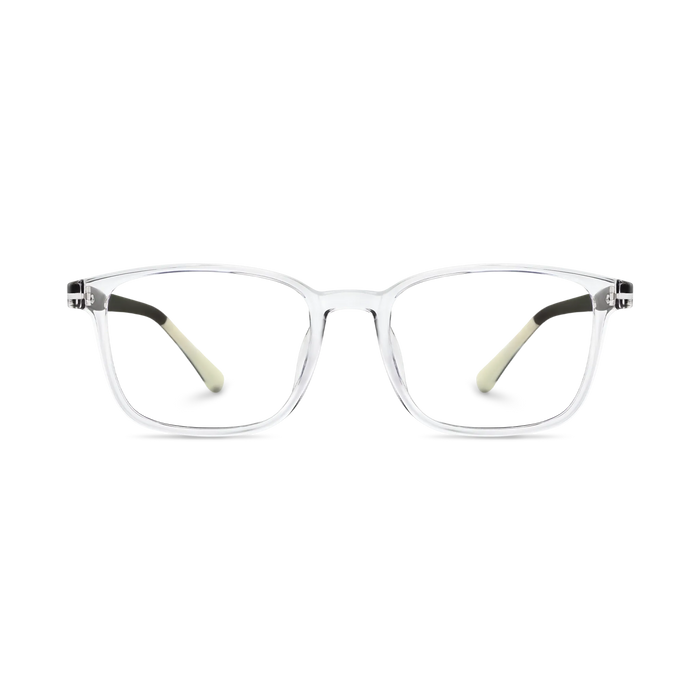 Baker Crystal Grey Square Kids Glasses 2