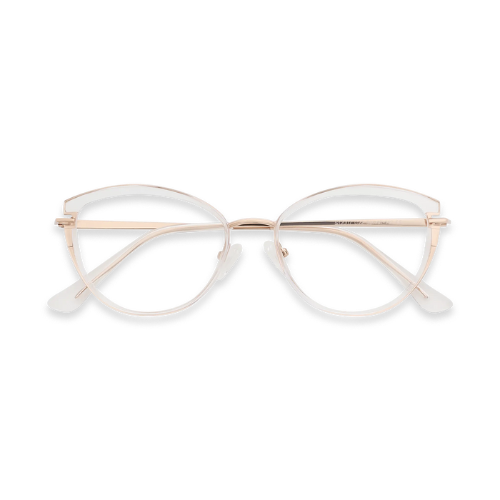 Barrett Clear Cat Eye Glasses 1