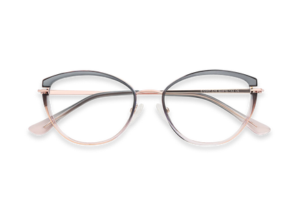 Barrett Grey to Pink Cat Eye Glasses 1