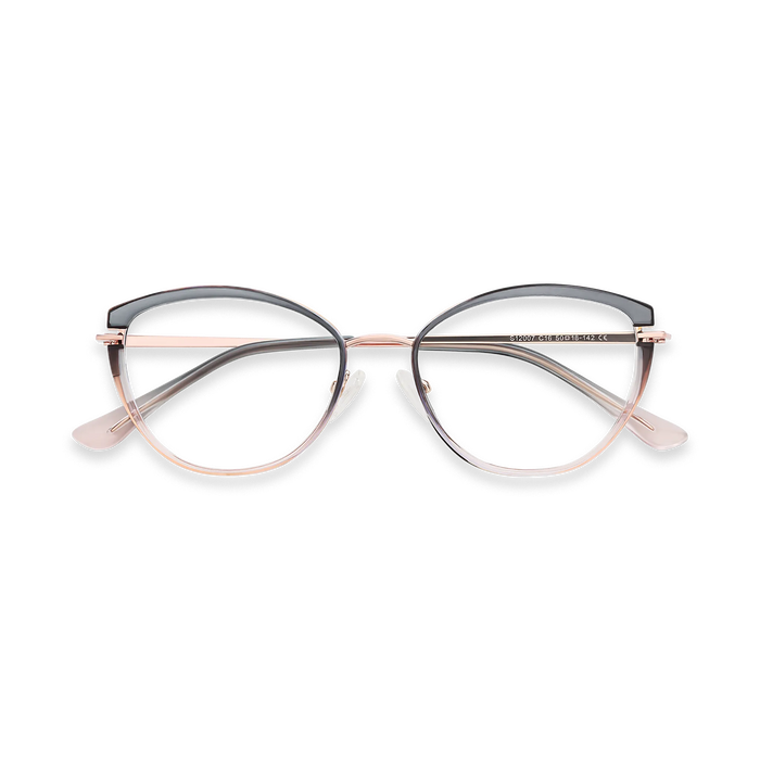 Barrett Grey to Pink Cat Eye Glasses 1