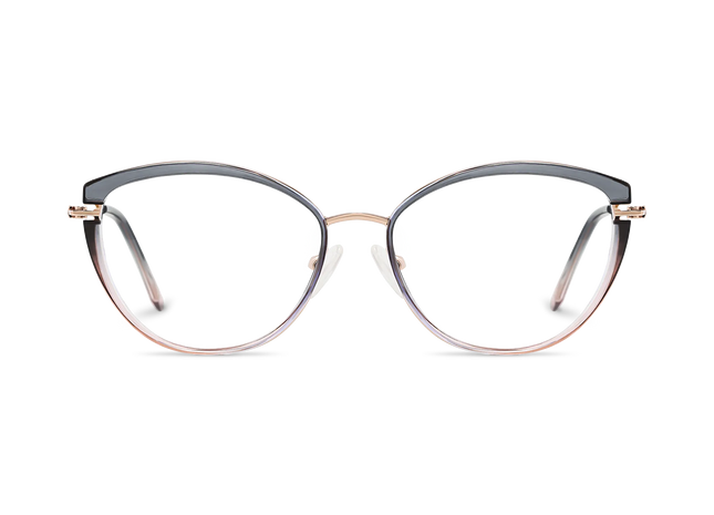 Barrett Grey to Pink Cat Eye Glasses 2