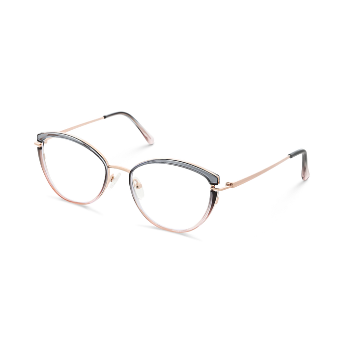 Barrett Grey to Pink Cat Eye Glasses 3