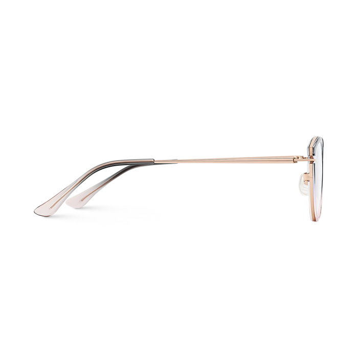 Barrett Grey to Pink Cat Eye Glasses 4