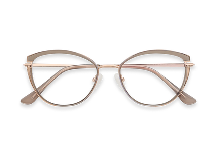 Barrett Light Brown Cat Eye Glasses 1