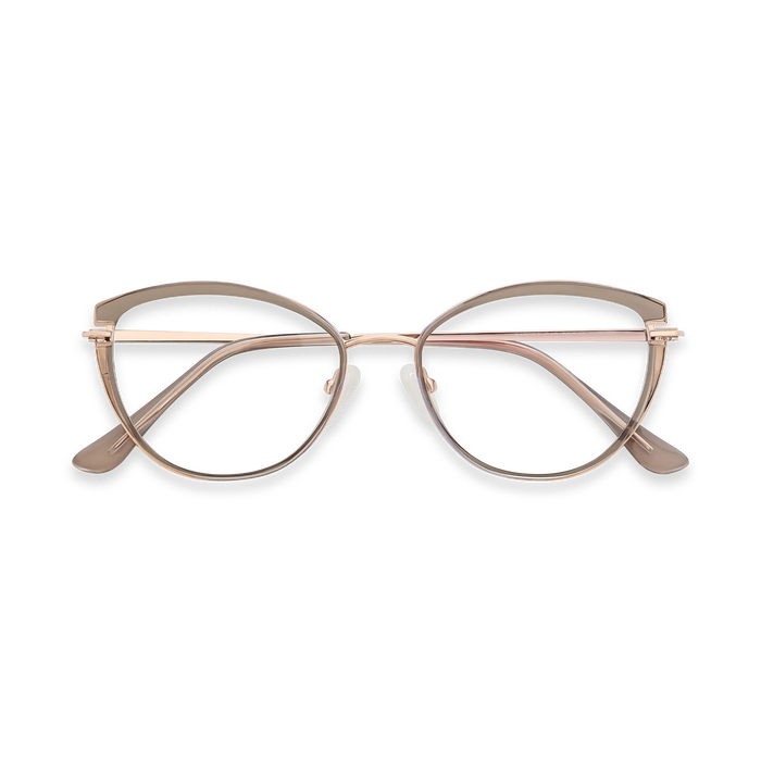 Barrett Light Brown Cat Eye Glasses 1