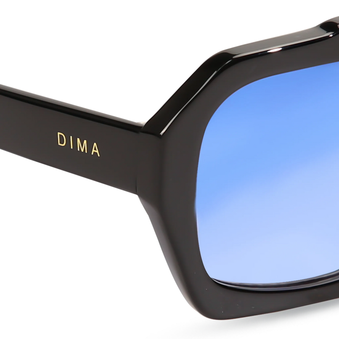 Beth black frame blue gradient lens 5