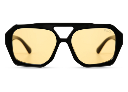 Beth black frame yellow lens 1