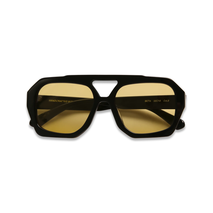 Beth black frame yellow lens 2