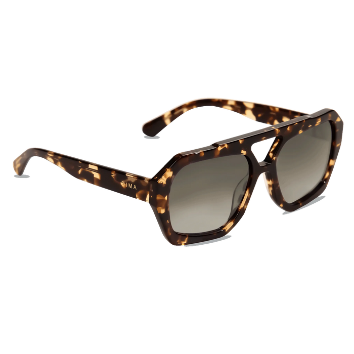Beth blonde tortoise frame grey gradient lens 3