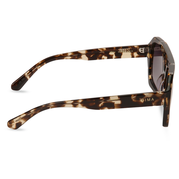 Beth blonde tortoise frame grey gradient lens 4