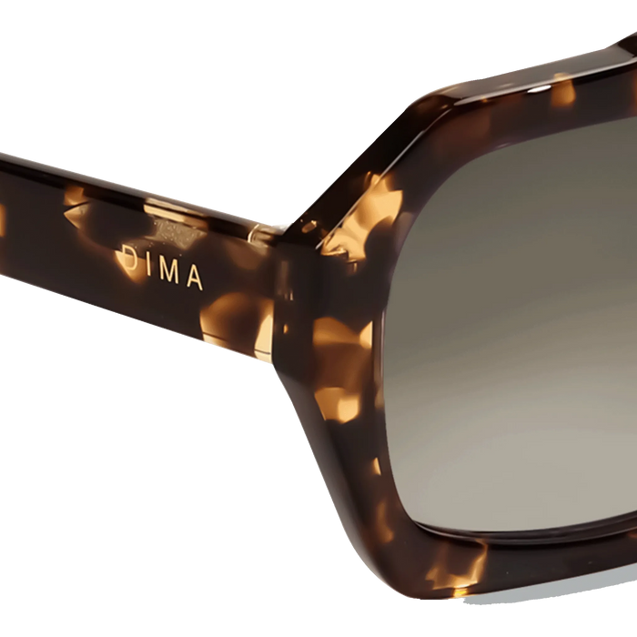 Beth blonde tortoise frame grey gradient lens 5