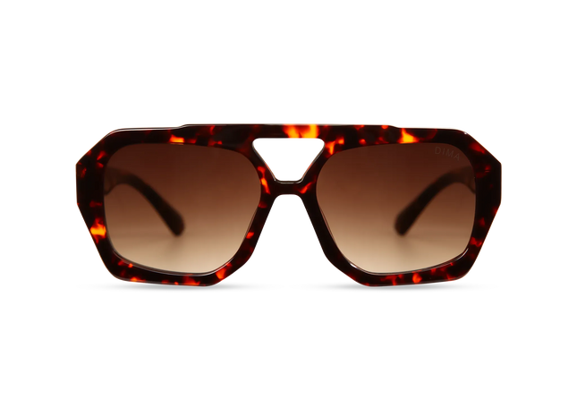 Beth havana frame brown gradient lens 1