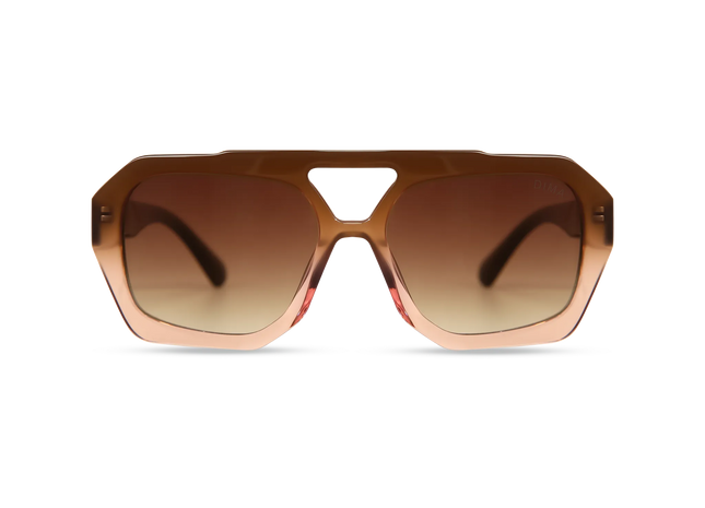  Beth milky brown gradient frame brown gradient lens 1