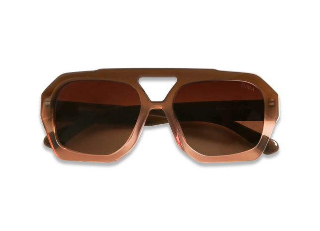 Beth milky brown gradient frame brown gradient lens 2