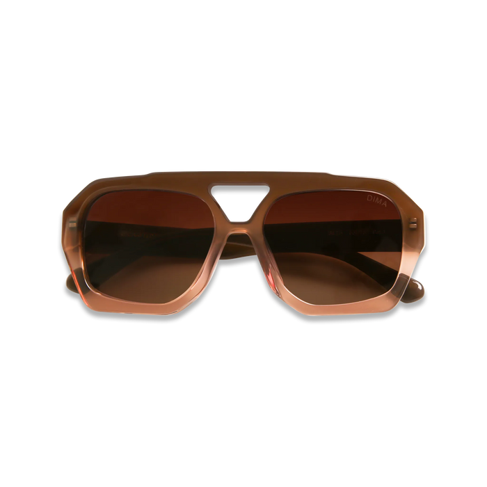  Beth milky brown gradient frame brown gradient lens 2