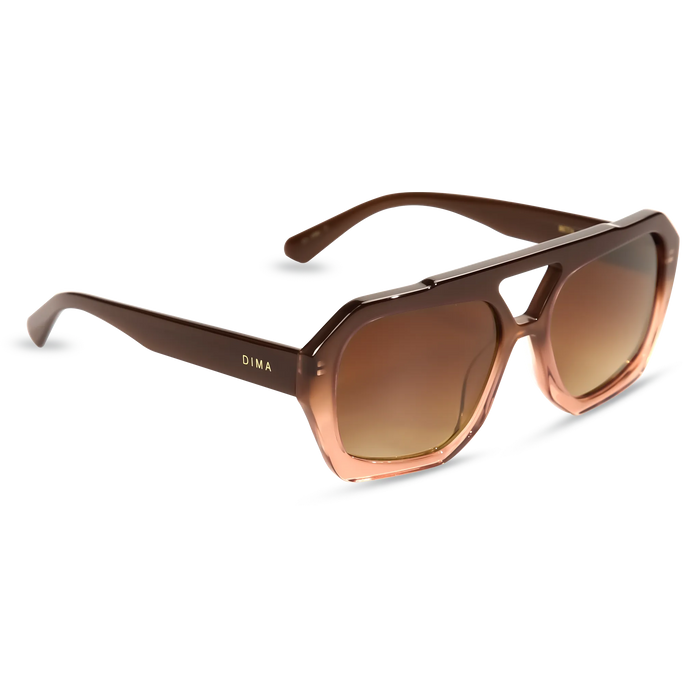  Beth milky brown gradient frame brown gradient lens 3