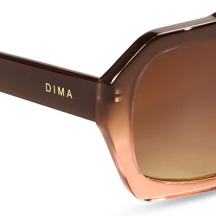  Beth milky brown gradient frame brown gradient lens 5